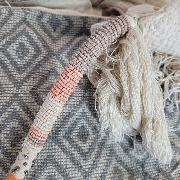 Merona boho fringe beaded bag - Picture 9 of 9